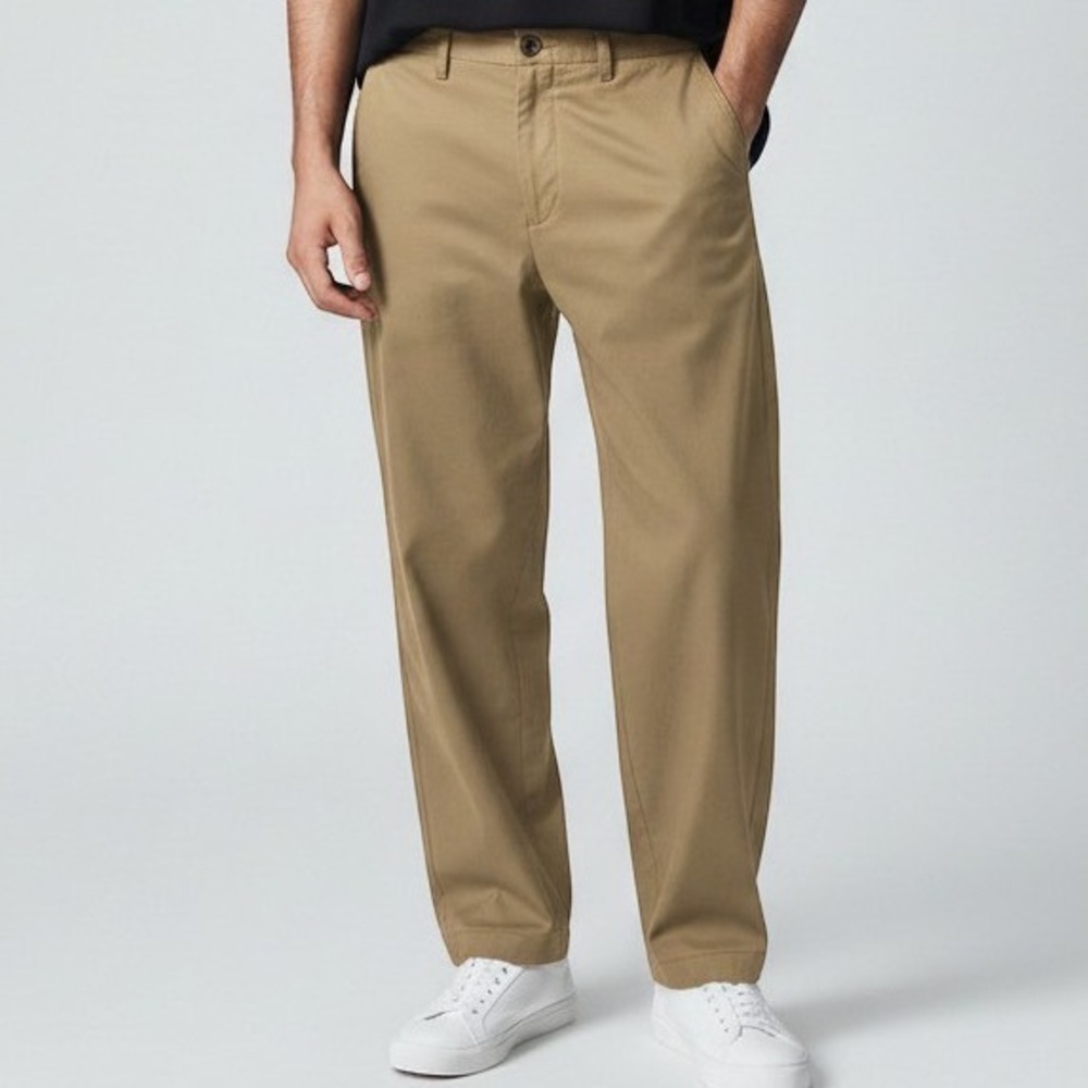 Polo Ralph Lauren Chino Pants Mens 36x30 Tan Khaki Cotton Twill Straight Leg